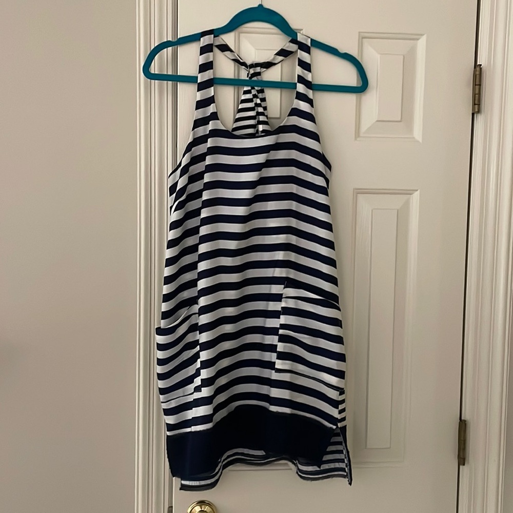 Blue and White stripe dress!